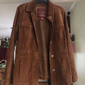 Eddie Bauer SEATTLE SUEDE jacket